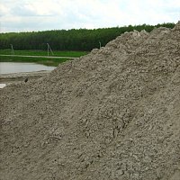Песок для подсыпки. Франко карьер