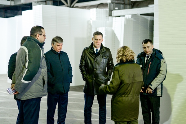 Министр архитектуры и строительства с рабочим визитом посетил Минский комбинат силикатных изделий